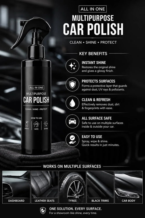 Multi-Purpose Car Polish - Pack of 2