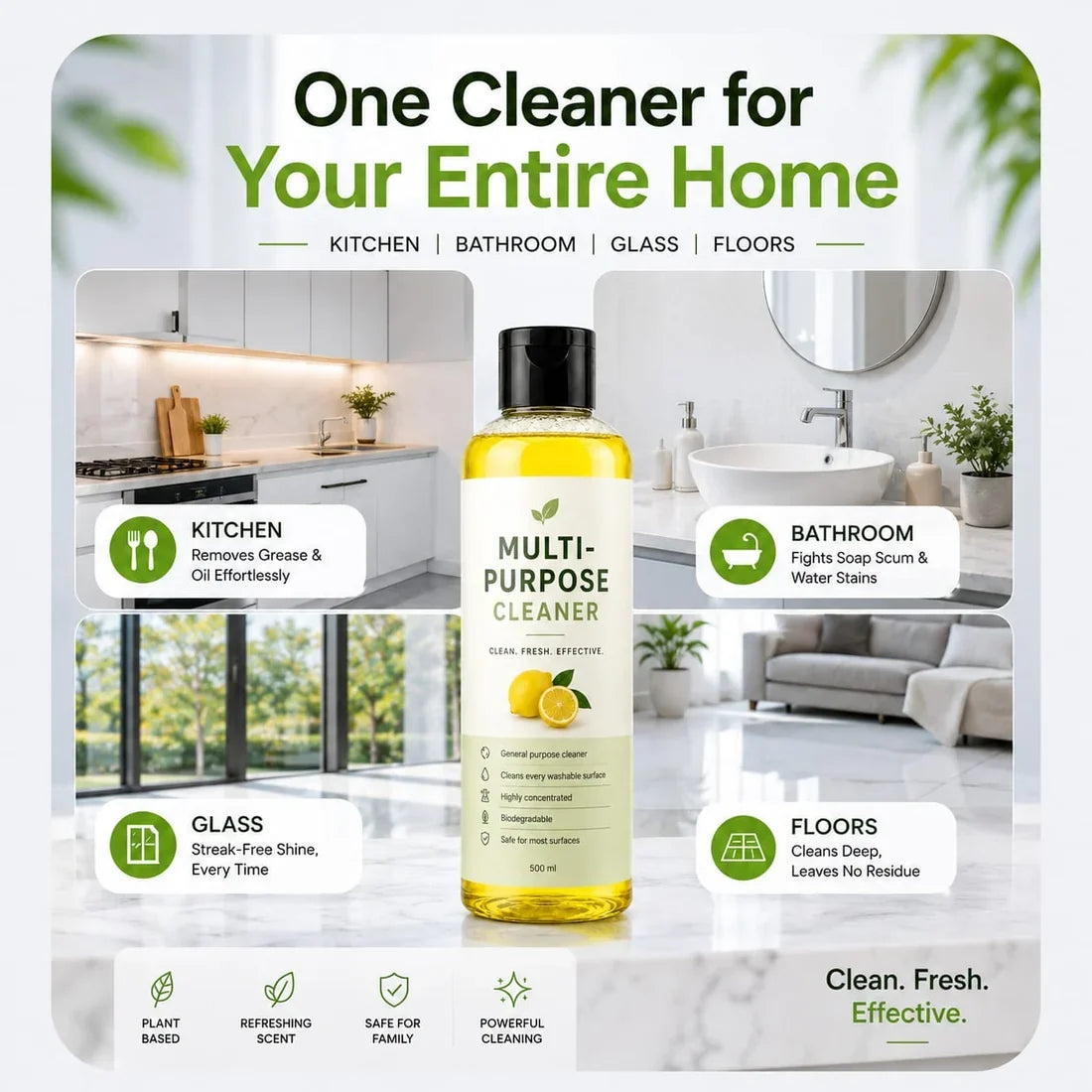 Scrube™ - Multi-Purpose Cleaner ( Buy 1 Get 3 FREE )