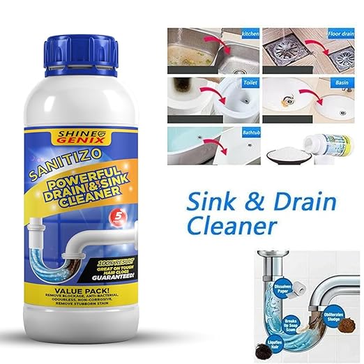 Sanitizo Drain Cleaner Powder - Buy One Get 3 Free