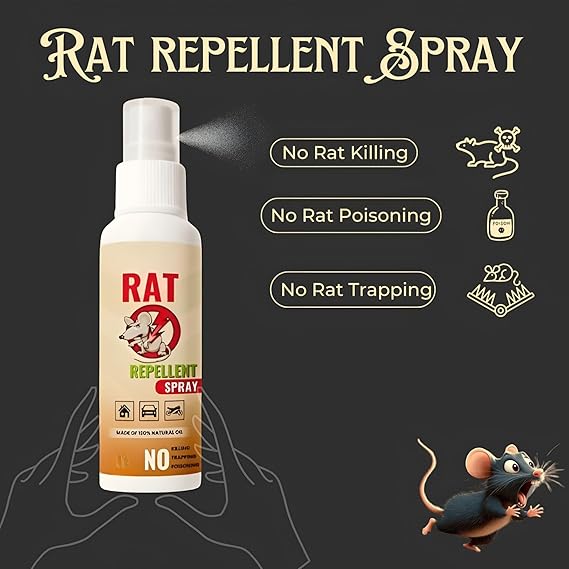 Rat Repellent Spray Pack of 2