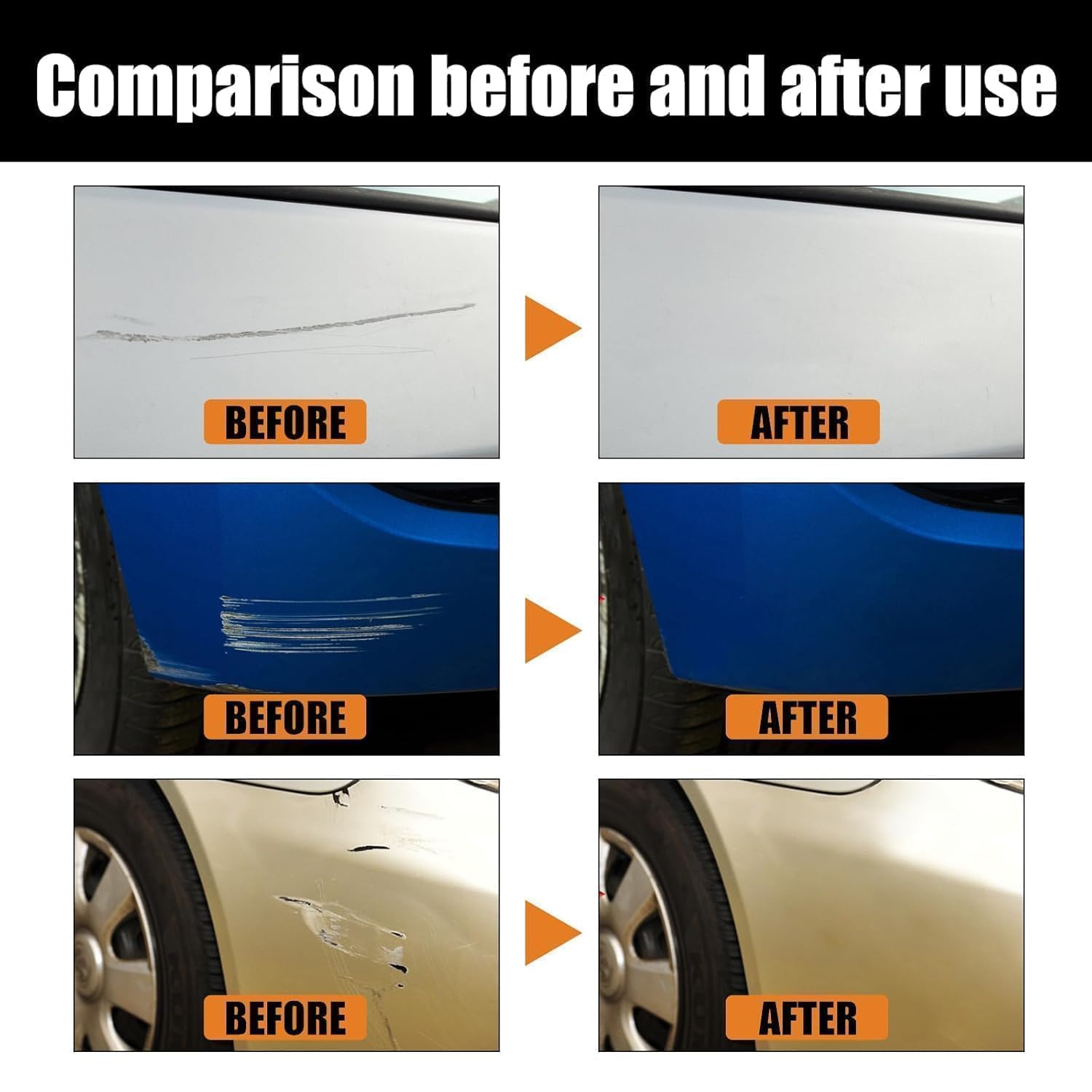 Avenzo Car Scratch Removal Wax Kit